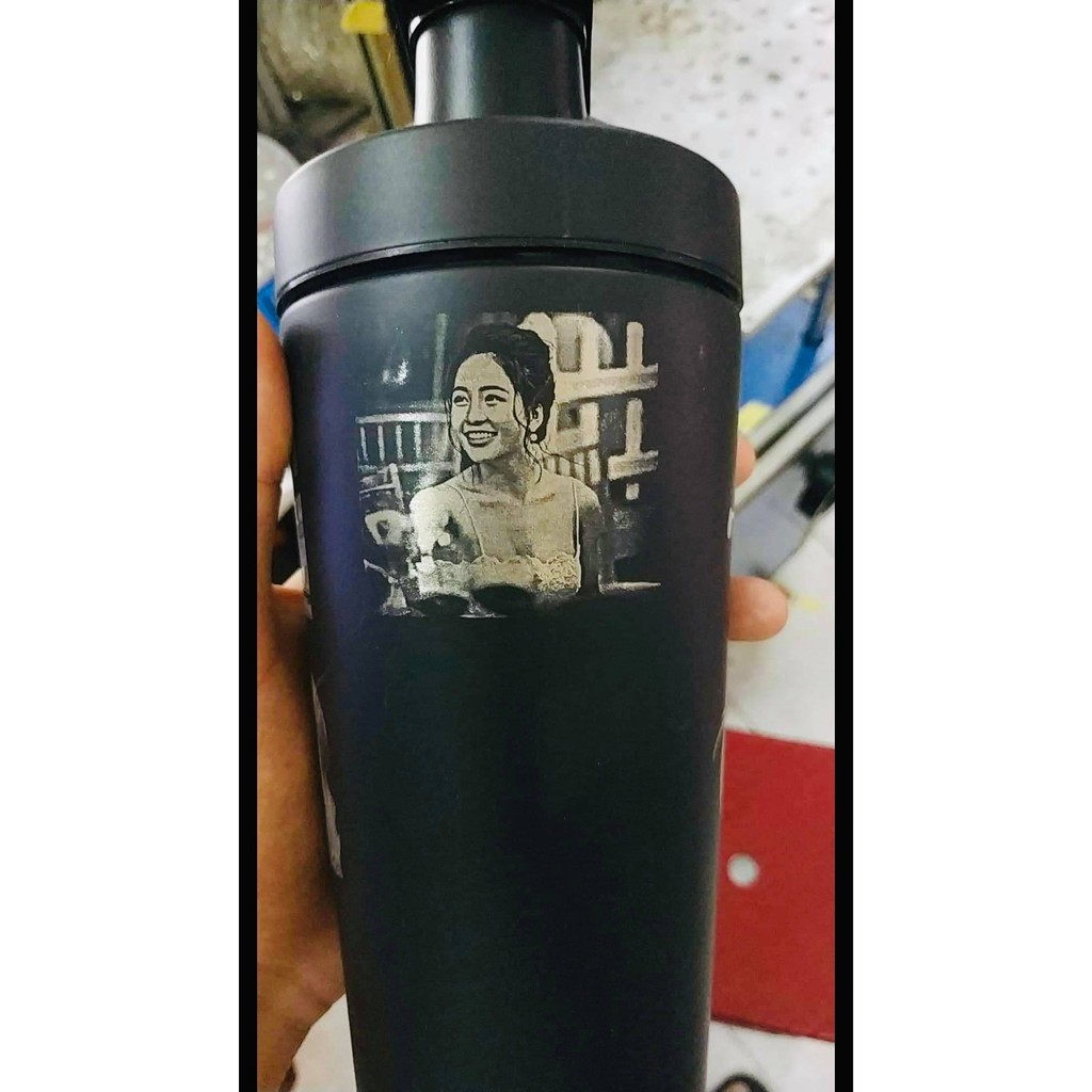 KHẮC TÊN - LOGO - HÌNH Bình Lắc Ly Giữ Nhiệt Cao Cấp Siêu Bền Giữ Nhiệt Shaker Inox Cực Đỉnh 750ml