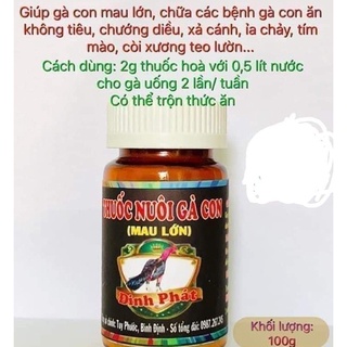 thuốc bổ gà con