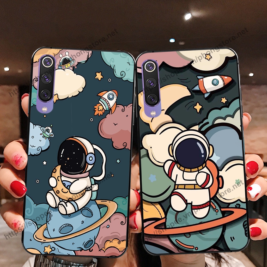 Ốp lưng Xiaomi Mi 9 / MI 9 SE vũ trụ phi hành gia cực hot siêu cute-rẻ-bền