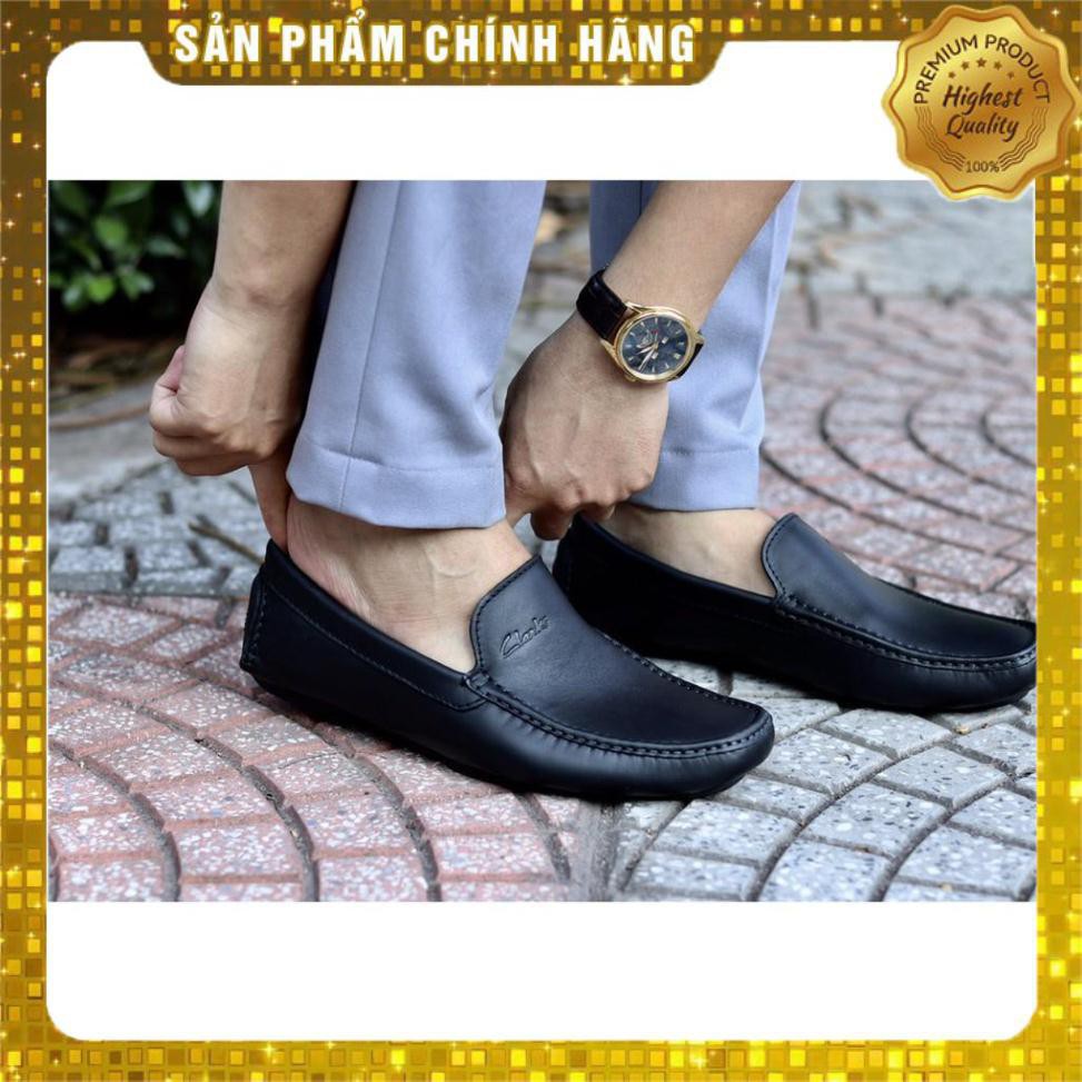 [Hàng Siêu Phẩm-Chính Hãng] Giày Da Clarks  Nhập Khẩu Thái Lan - Da Bò Thật 100% - Bảo Hành 24 Tháng - CL01