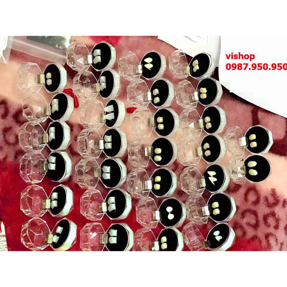 Răng nanh-răng khểnh giả cao cấp 13mm TẶNG KÈM KEO GẮN