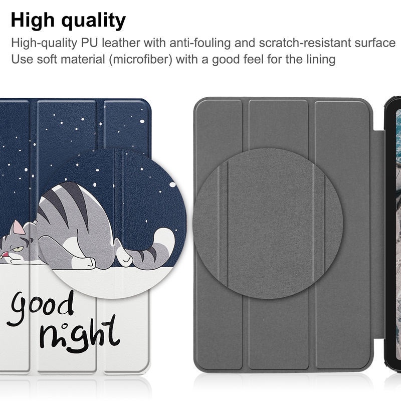 Samsung Galaxy Tab A8 10.5 inch  SM-X200 SM-X205 SM-X207 Bao da máy tính bảng thời trang cho Sơn màu Case