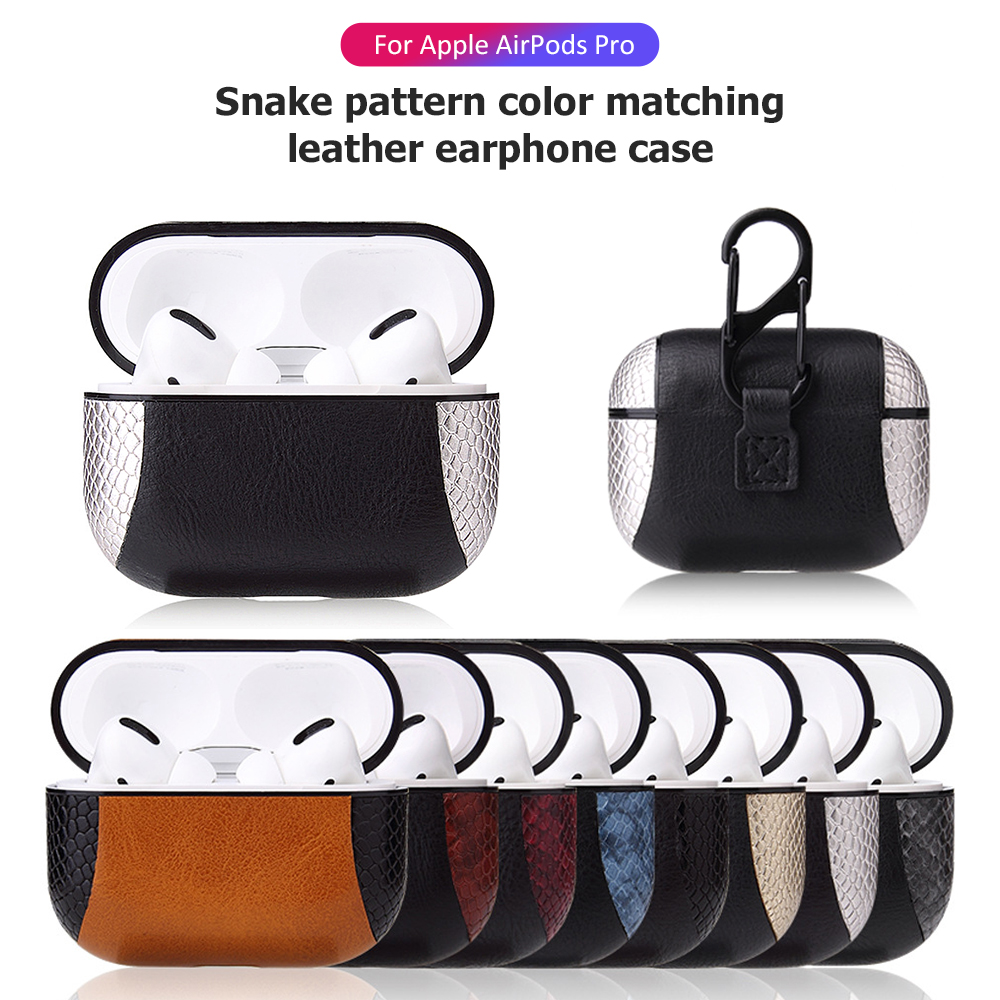 Túi Da Pu Đựng và Sạc Tai Nghe Apple Airpods Pro