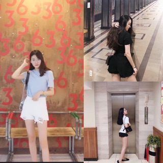Quần short jean