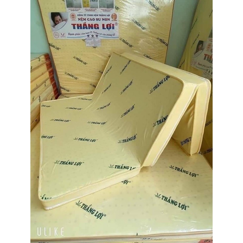 nệm cao su non gấp 3  đủ kích thước1m- 2mx2m2 ( Freship sài Gòn)