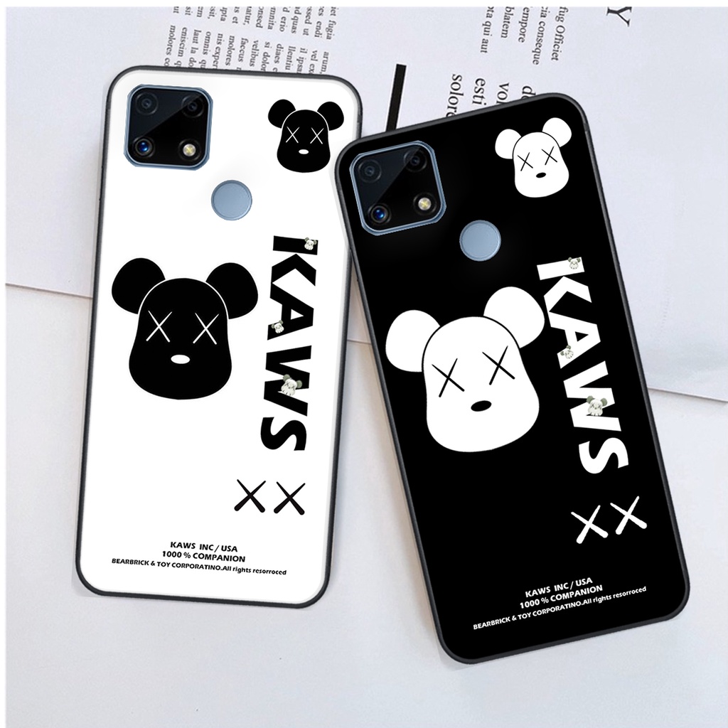Ốp lưng Realme C25 in hình K@ws, Cool Be@r SIÊU NGẦU