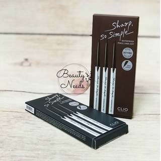 Chì kẻ mắt Clio Sharp so Simple Waterproof Pencil Liner
