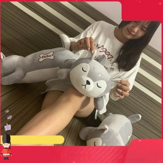 Chó Bông Shiba Nằm Ngủ | Gấu Bông Chó Shiba mềm mịn hàng cao cấp - GB05