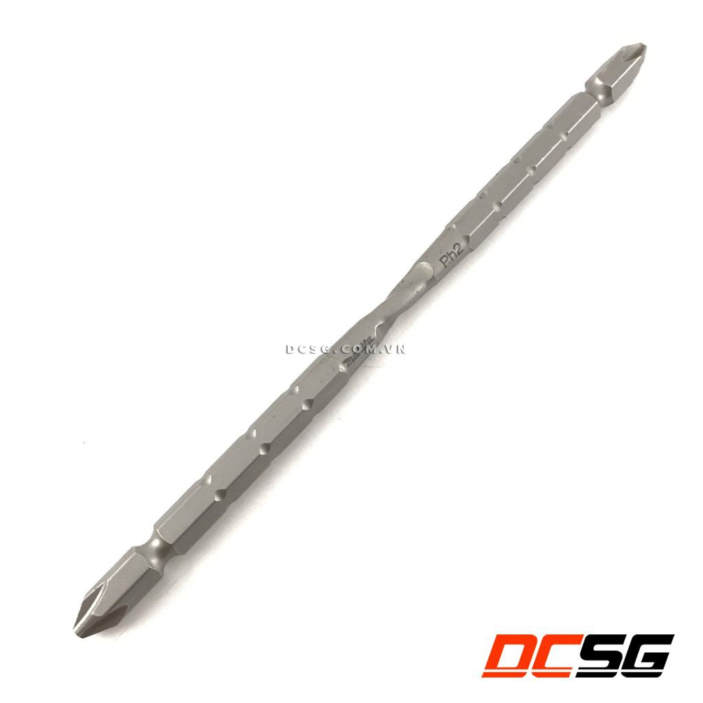 Mũi vít 2 đầu Torsion bạc 1/4&quot; PH2x150mm Makita A-59592
