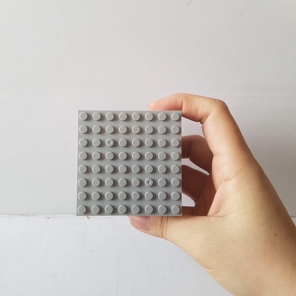 Đồ chơi lắp ráp, phụ kiện MOC, base, tấm nền lót đáy 8x8