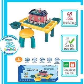 Bàn Ghế Lego Đa Năng Cho Bé - 73 khối lego