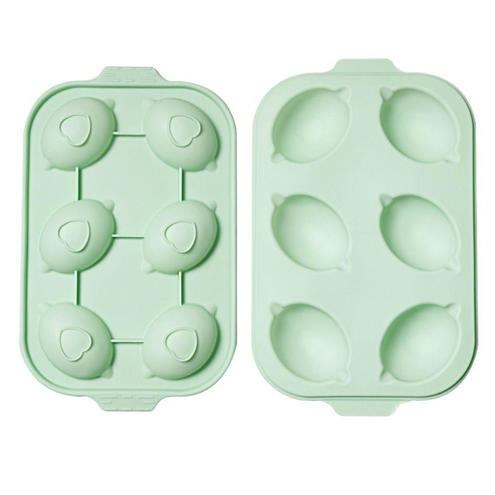 Khuôn Làm Bánh / Xà Phòng / Xà Phòng Hình Quả Chanh 3D Bằng Silicone Chống Dính