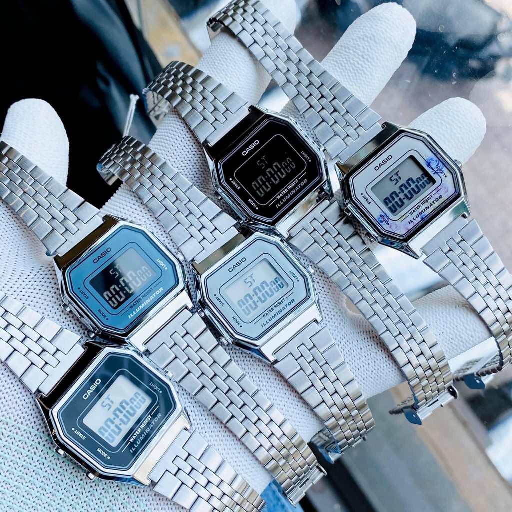 Đồng hồ CASIO Unisex LA680, đủ màu sắc, kiểu dáng phù hợp với các bạn trẻ năng động