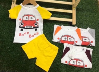 Bộ bozip cho bé trai
