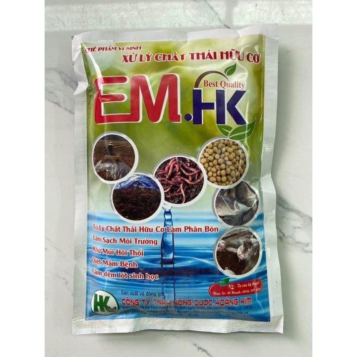 EM/Men ủ cá/Men ủ trùn/Men ủ sinh học/Men vi sinh  khử mùi hôi chuồng trại
