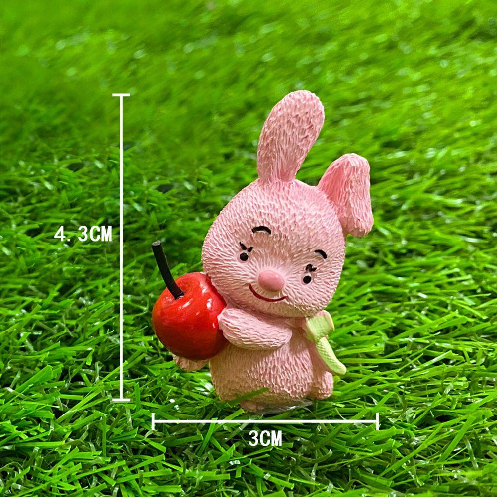 CONOPERYMô hình chú thỏ mini  dùng trang trí nhà cửa / xe hơi diy