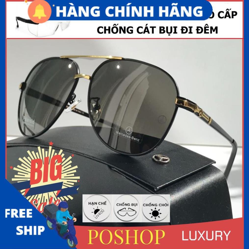❌FULLBOX HÃNG❌KÍNH MÁT NAM MB2 ITALIA CAO CẤP CỰC MEN 747 GỌNG ĐEN TRÒNG POLARIZED UV400 CHÓNG CHÓI HOT TREND