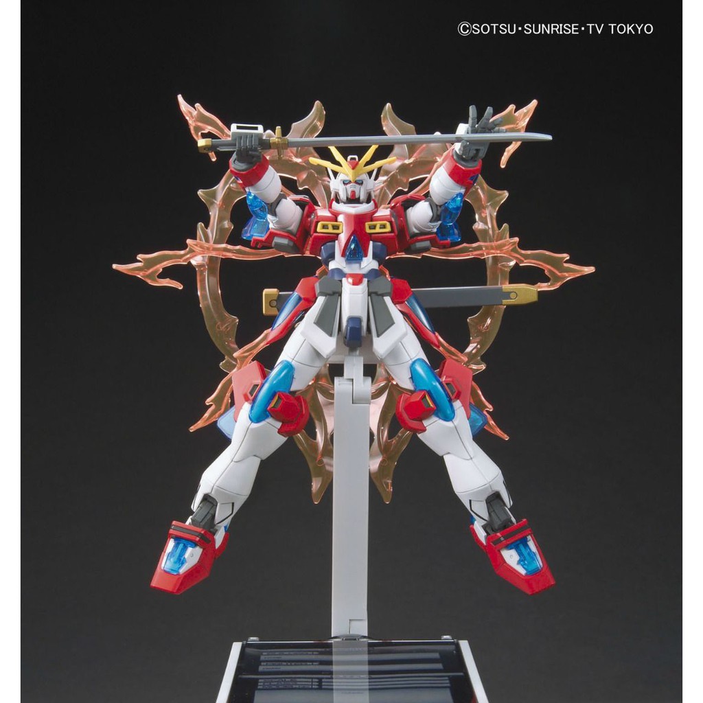 Mô Hình Lắp Ráp HG BF Kamiki Burning Gundam