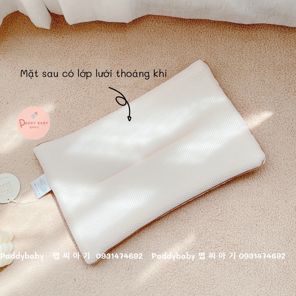 Gối nằm cho bé sơ sinh CHEZBEBE Hàn Quốc  made in Korea