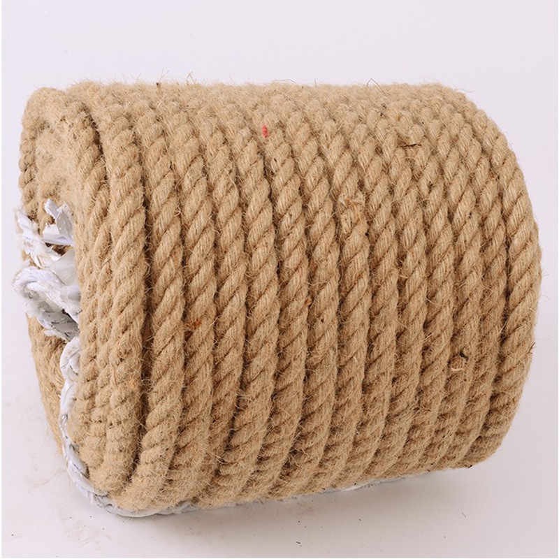 Size 14mm - Cuộn 10 mét dây thừng trang trí, dây thừng kéo co, dây đay, dây cói làm đồ handmade, lưới trang trí,xích đu