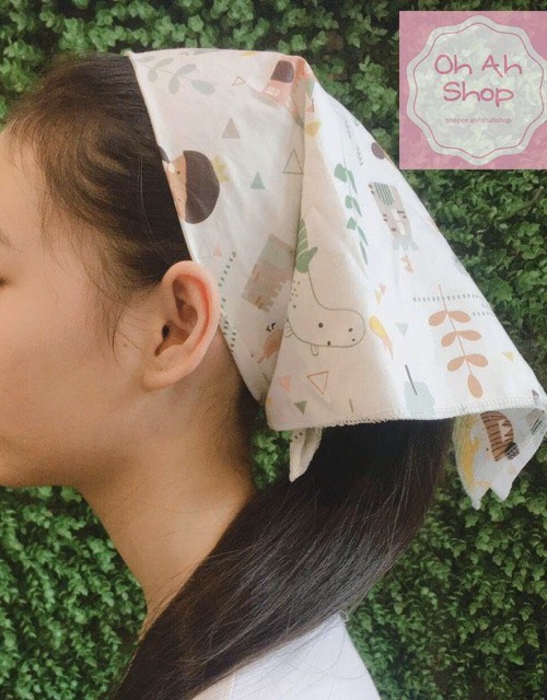 Khăn Bandana Turban Headband Handmade