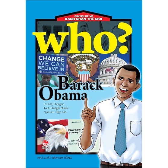 Sách -Who? Chuyện kể về danh nhân thế giới - Barack Obama