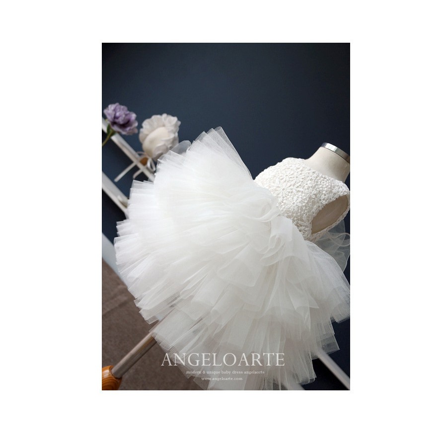 Đầm công chúa nhiều tầng cho bé (tặng kèm vương miện)