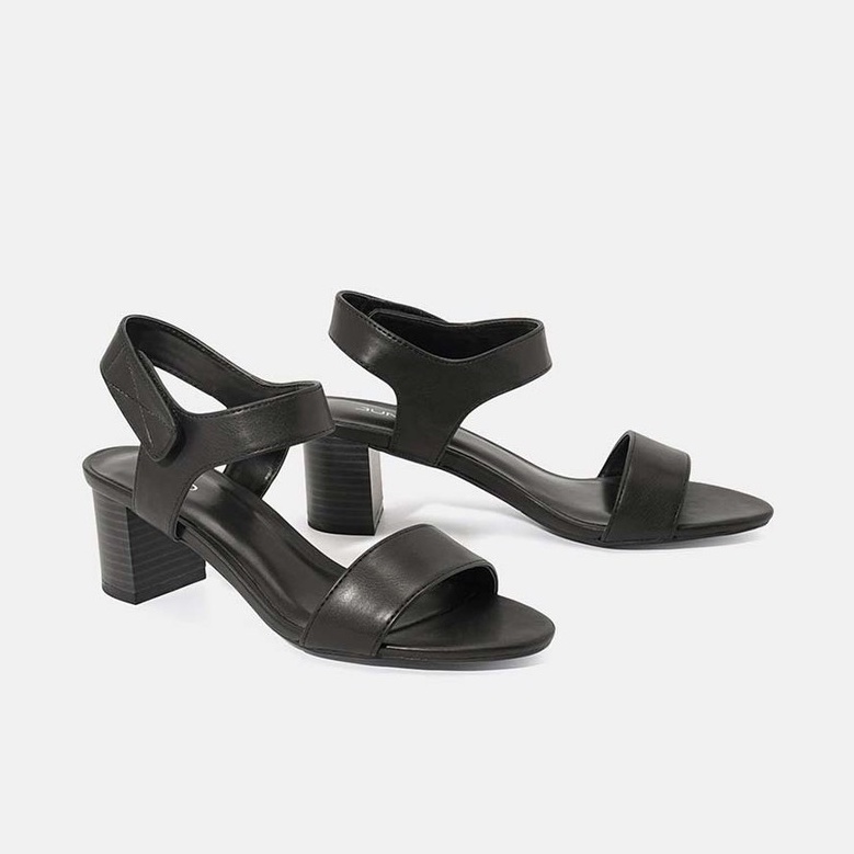 Giày Sandal Nữ 5cm Thời Trang JUNO Gót Vuông Quai Ngang SD05003