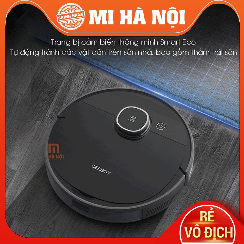 Robot hút bụi lau nhà Ecovacs Deebot T5 Max (DX65) / T5 Hero - Mới 100% BH Toàn quốc 12 tháng hdsd Tiếng Việt