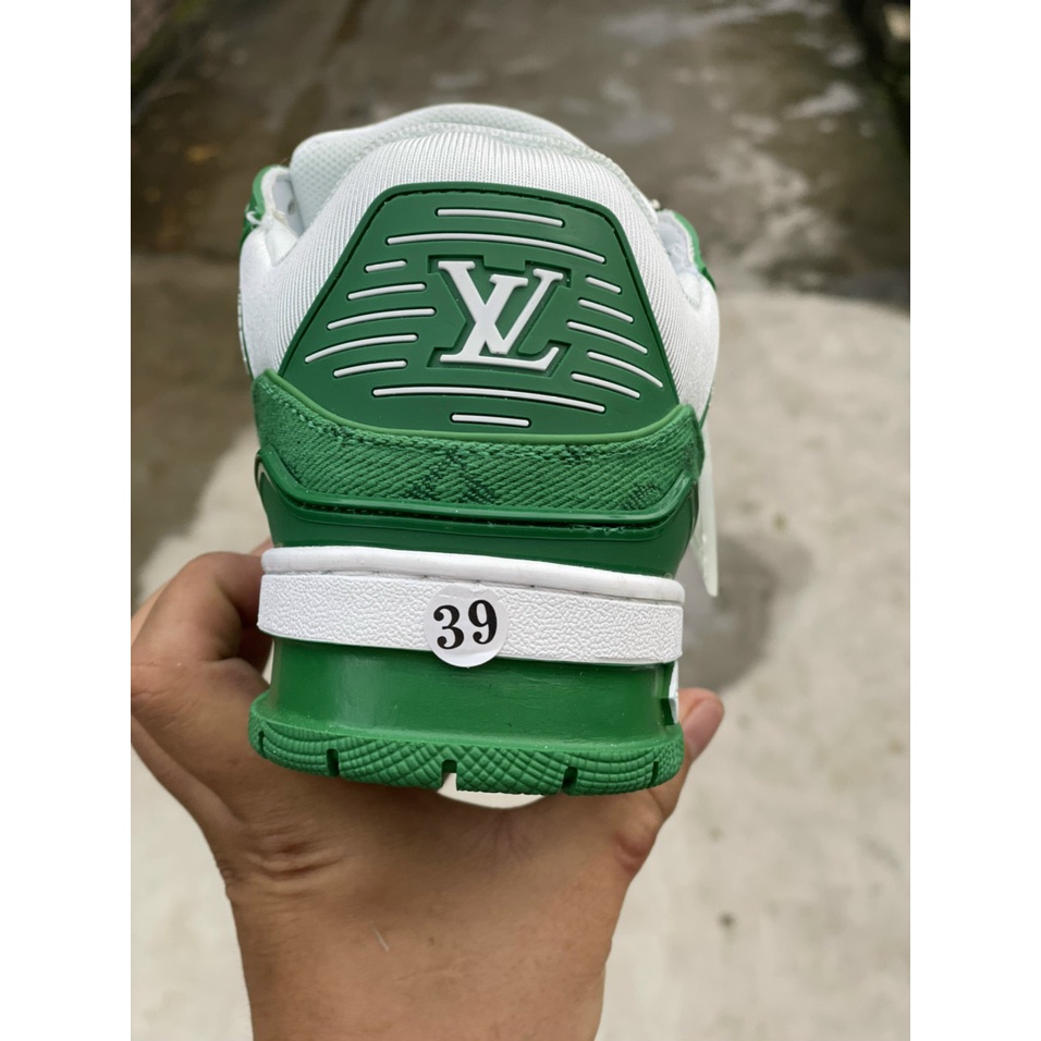 [MẪU MỚI] Giày LV_ Xanh lá, Đen 2 bản cực đẹp, Giày thể thao Nam Nữ, Giày louis vuitton - FREESHIP