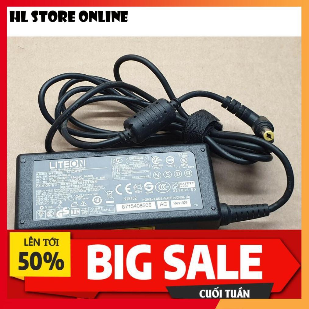 🎁 Sạc Laptop ACER 19V-3.42A Zin Chính Hãng | Adapter ACER 19V-3.42A