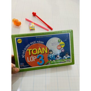 BỘ ĐỒ DÙNG THỰC HÀNH HỌC TOÁN LỚP 3