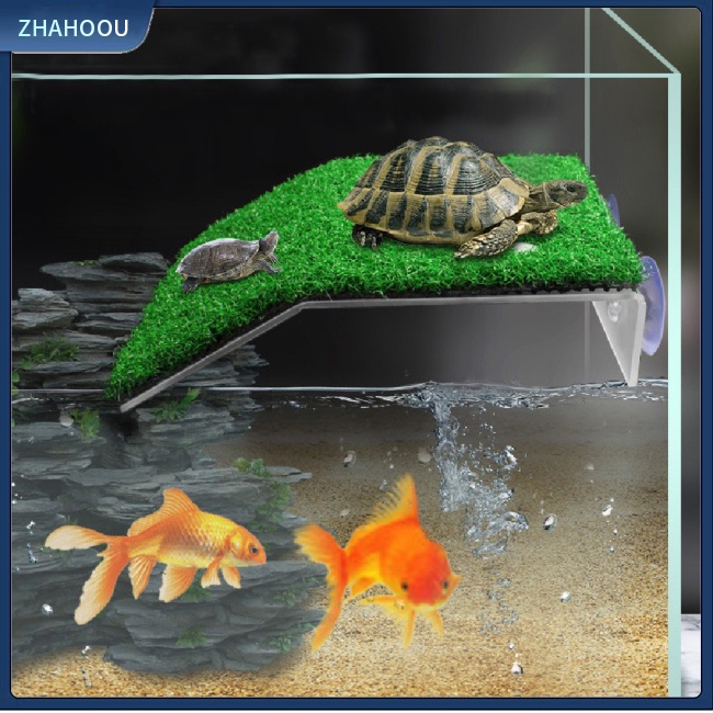 ☃Nhà☃ Thảm Cỏ Nhân Tạo Trang Trí Bể Cá