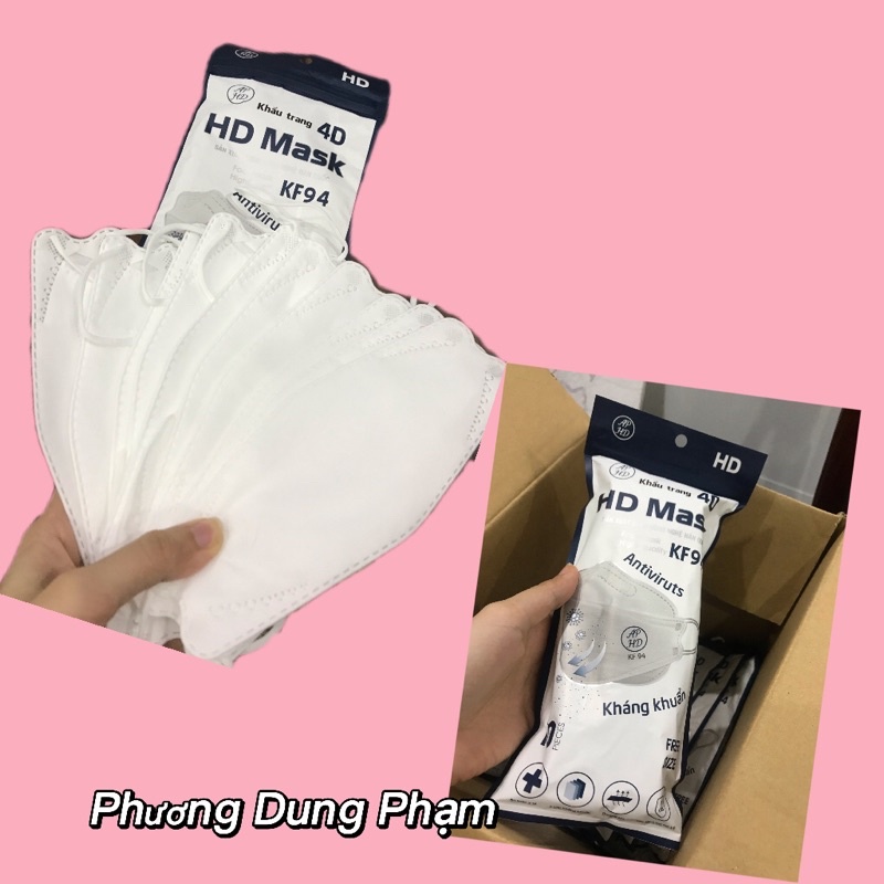 Khẩu Trang Cao cấp 4D KF94 ( Set 10 cái)