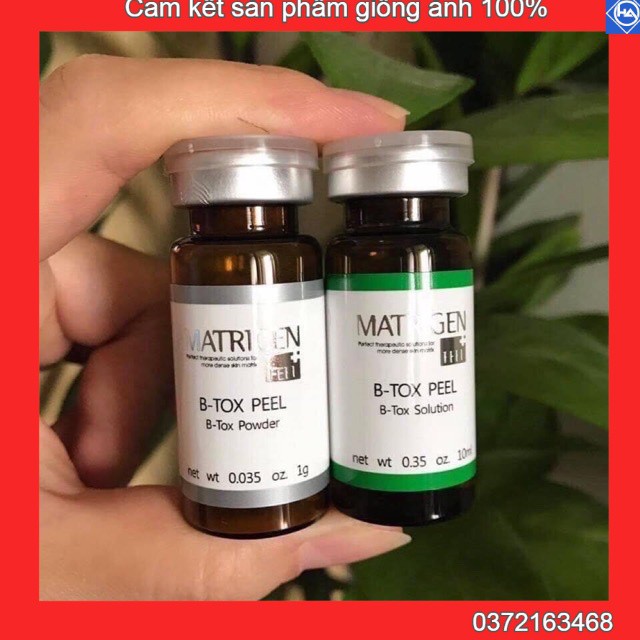 B-TOX PEEL THAY DA SINH HỌC VI TẢO HÀN QUỐC