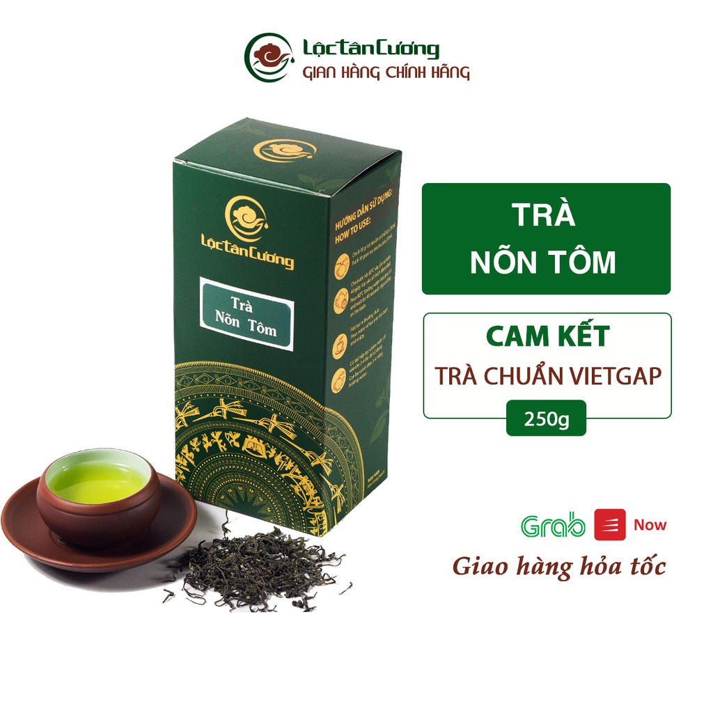 Chè Thái Nguyên Nõn Tôm Lộc Tân Cương Hộp 250g - Chè Thái Nguyên Cao Cấp, Chuẩn VietGap