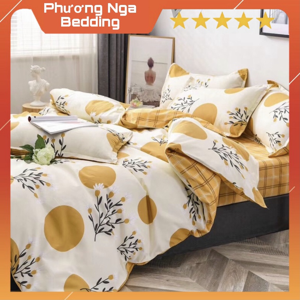 Bộ Chăn Ga Gối Cotton Nhập Khẩu Giá Rẻ Siêu Đẹp