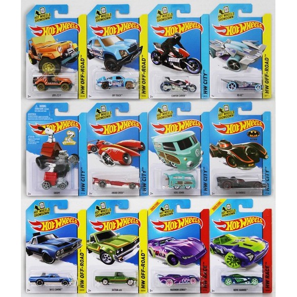 Xe Hot Wheel Cơ Bản 1 Chiếc