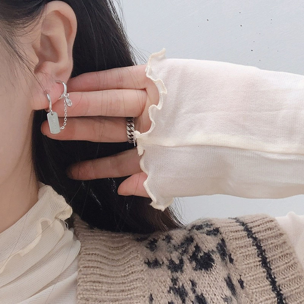 Khuyên Tai Nữ Trang Dáng Dài Tạo Hình Độc Đáo Yanqueens Trang sứ Quà tặng