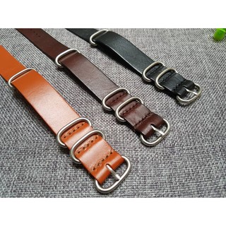 Dây nato zulu da thật