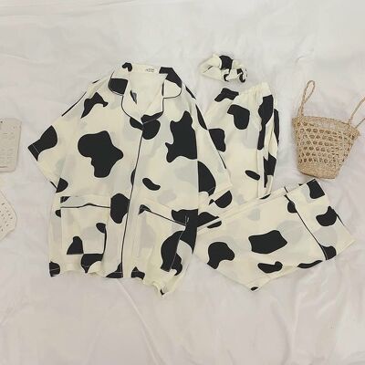 Sét Bộ pizama hình cute tay lỡ