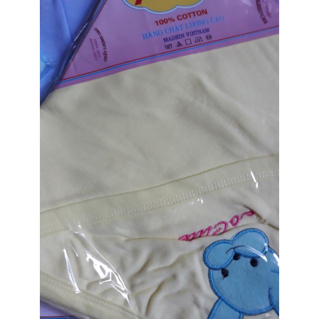Chăn ủ cotton 1 lớp Fusi , chăn bế bé mùa hè thu