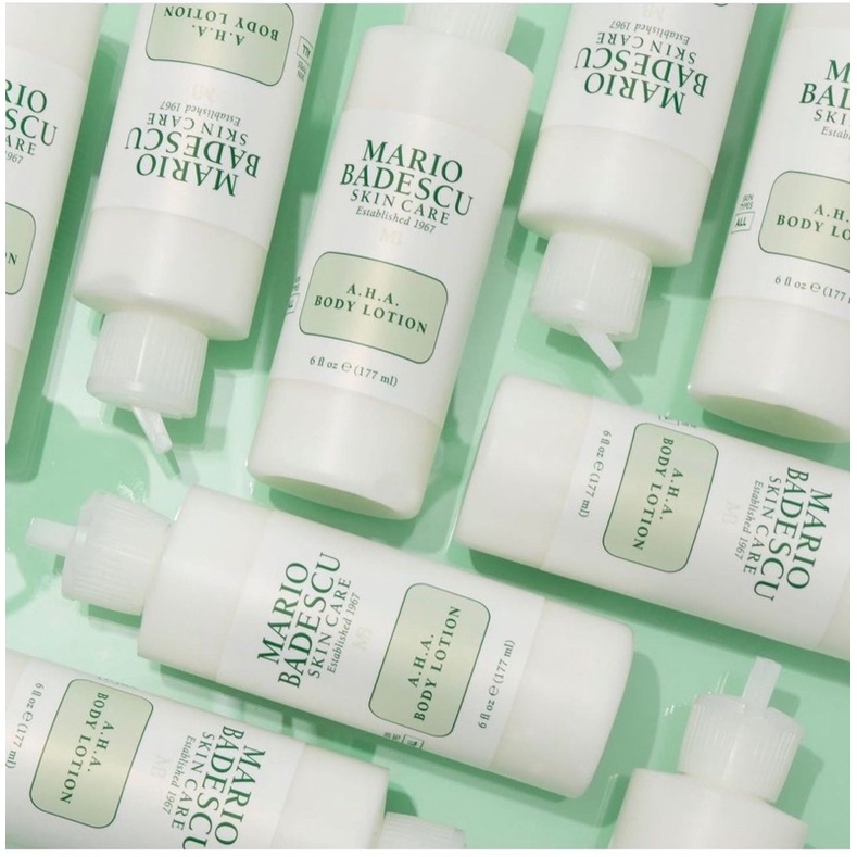 Mario Badescu A.H.A Body Lotion- Lotion tẩy da chết, sáng da