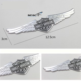 Logo 3D Harley-Davidson Trang Trí oto Myk