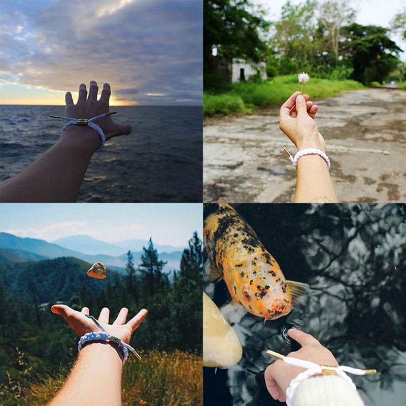 [Mã FASHIONCB232 hoàn tối đa 15K xu đơn 50K] Vòng tay cặp đôi phối khóa kim loại thời trang | BigBuy360 - bigbuy360.vn