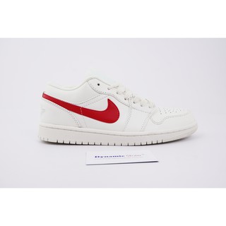 Giày Jordan 1 Low White University Red