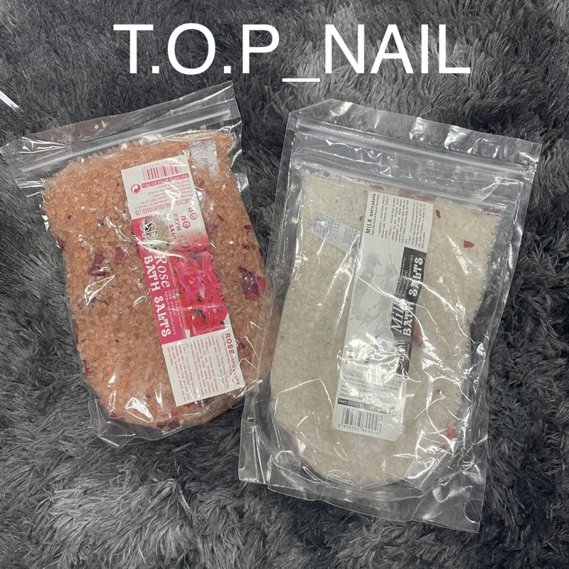 MUỐI GÓI SPA, muối ngâm chân spa hương hoa hồng, gừng,....( gói 1kg)