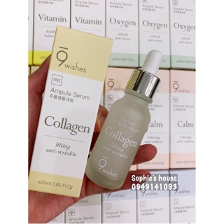 Tinh chất chống lão hoá da 9WISHES COLLAGEN AMPULE SERUM
