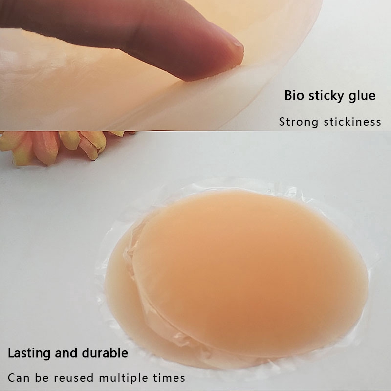 AOFEIQIKE Miếng dán ngực silicone silica gel chống chảy xệ tiện lợi dành cho phái đẹp