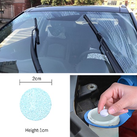 Viên sủi vệ sinh kính chắn gió xe ô tô tiện lợi